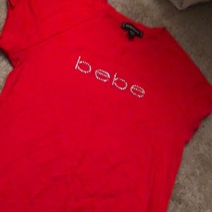 Rhinestone Bebe shirt